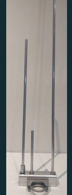 Уценка. J-антенна 142-154 МГц (VHF) 4 дБ/425-446 МГц (UHF) 5 дБ 1000 Вт, двухдиапазонная всенаправле Дніпро - зображення 6