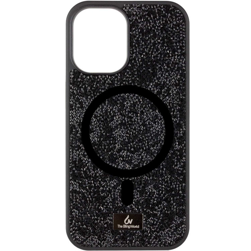 TPU чехол Bling World Rock Diamond with MagSafe для Apple iPhone 14 (6.1") Херсон - зображення 2