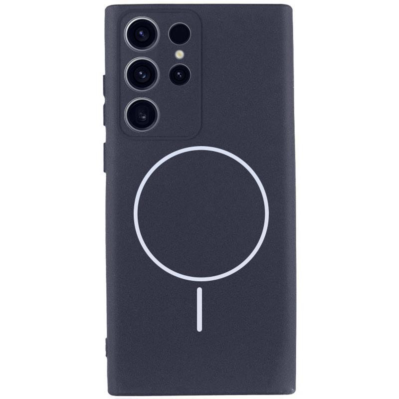 Чехол Silicone Cover Lakshmi Full Camera (AA) with Magnetic Fit для Samsung Galaxy S23 Ultra Херсон - изображение 1