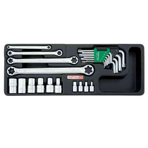 Набор инструмента TORX 23ед. (в ложементе) TOPTUL GAAT2302 Харків