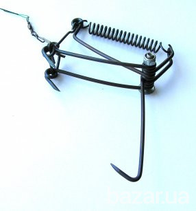 Двойной оцинкованный щучий капкан Финтрап. Снасть на щуку. Поймать щуку зимой. Щучий капкан Киев - изображение 4