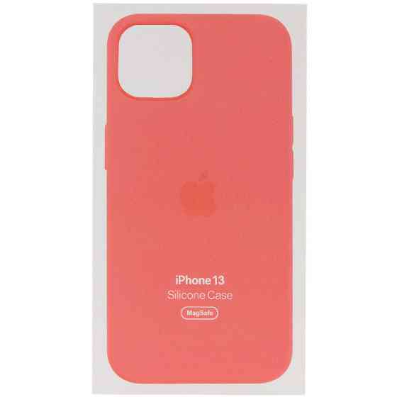 Чехол Silicone case (AAA) with Magsafe and Animation для Apple iPhone 13 (6.1") Херсон