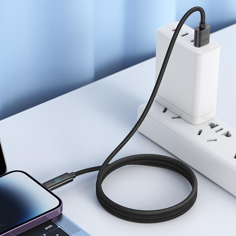 Уценка Дата кабель Hoco U127 Power USB to Lightning (1.2m) Херсон - зображення 4
