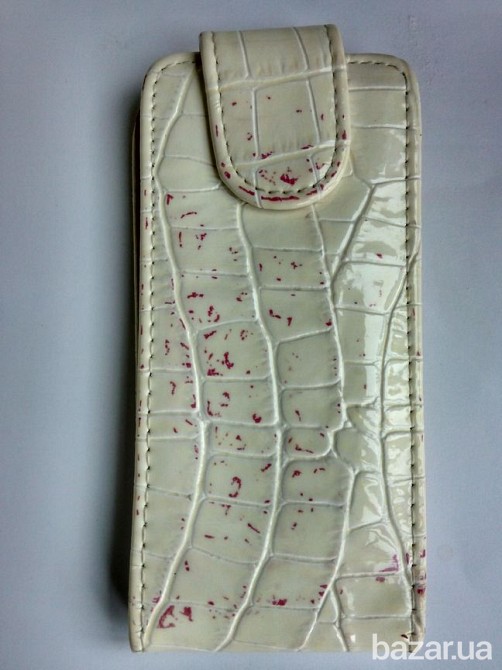 Футляр-папка біла для мобільного телефону(4-4,5дюйми) Львов - изображение 1