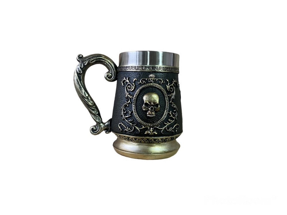 Кружка Чашка 3D Череп Картина 500ml Київ - зображення 2