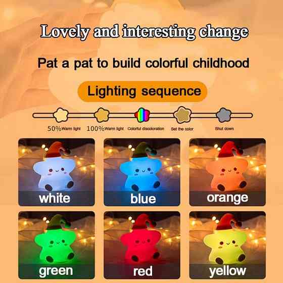 Уценка Ночник Star A23 with Remote control 1200 mAh Херсон