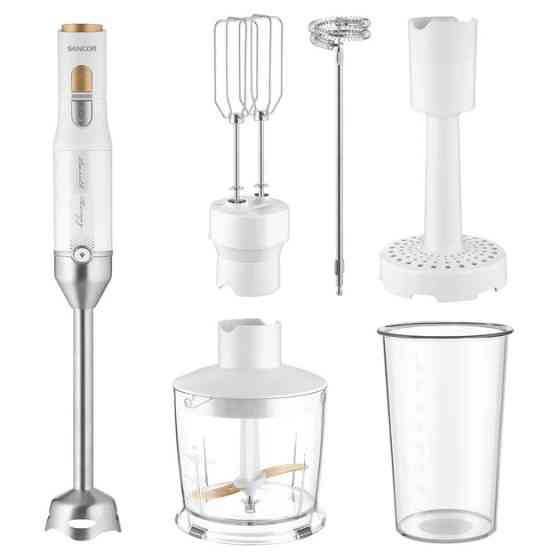 Блендер погружной Sencor SHB6441WH 1200 Вт белый Київ