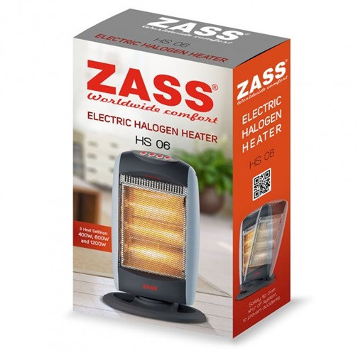 Обогреватель галогенный ZASS HS 06 1200 Вт Київ - зображення 4