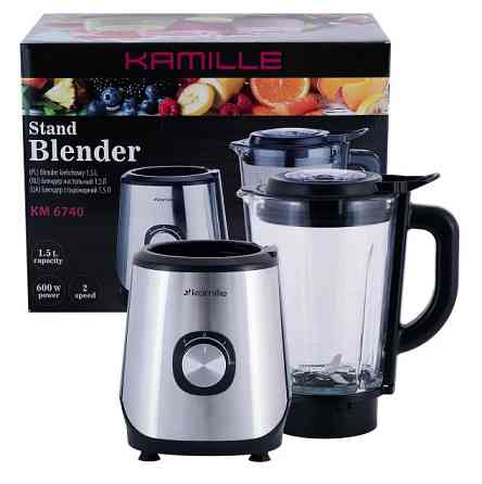 Блендер стаціонарний Kamille KM-6740 600 Вт 1,5 л Киев