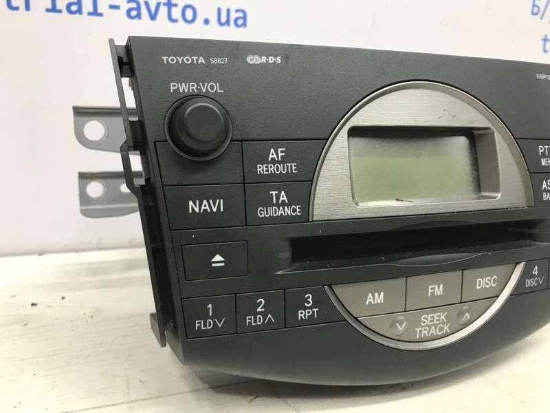 Магнитофон Toyota RAV 4 A30 2.0 БЕНЗИН 1AZFE 2005 (б/у) Київ - зображення 2