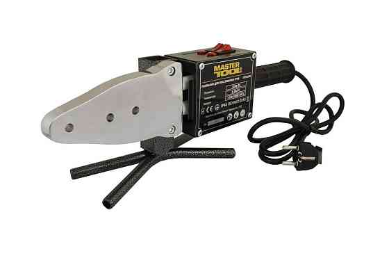 Паяльник для пластиковых труб MASTERTOOL 20-63 мм 2 режима 1100-2200 Вт/220 V/50 Hz 0-300°С IP44 LED Харків