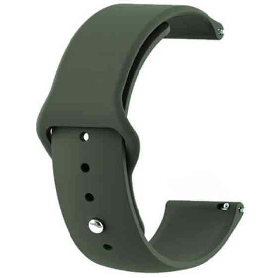 Ремінець ArmorStandart Silicone Watch Strap 20mm Khaki (ARM60522) (Код товару:40493) Харків