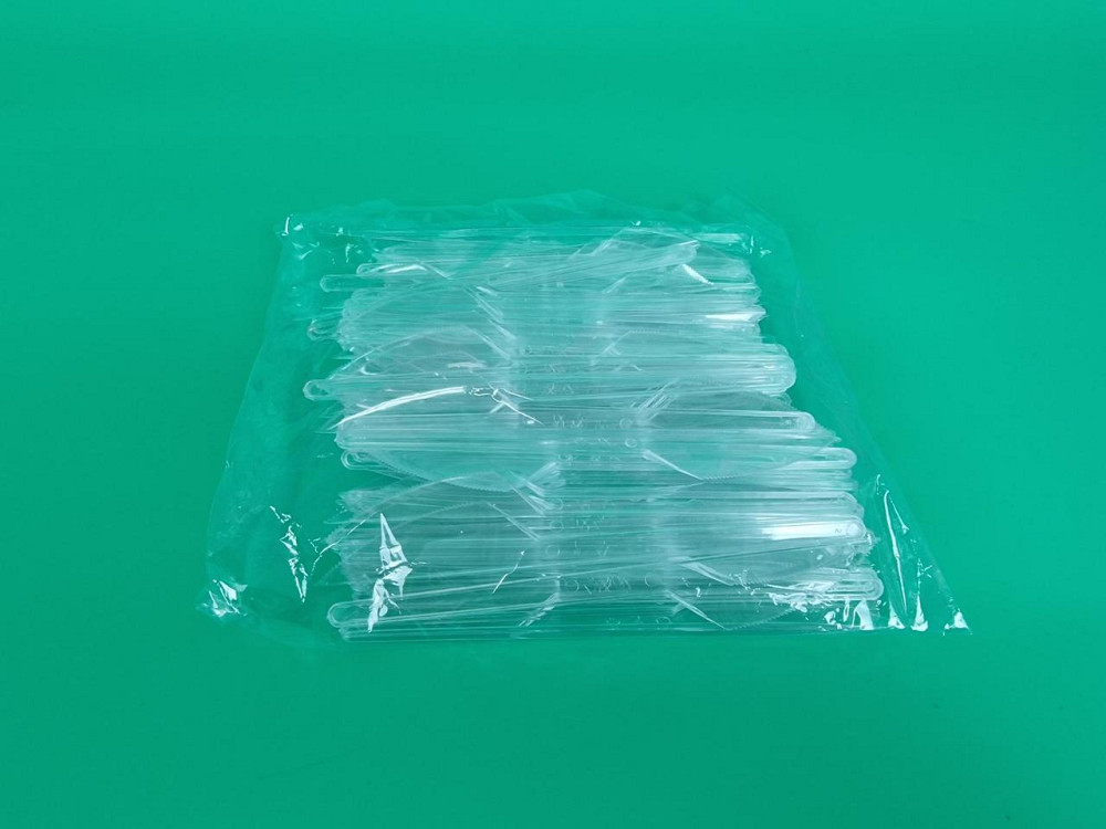 Нож одноразовый белый, Супер Юнита, 100 шт\пач Харьков - изображение 1