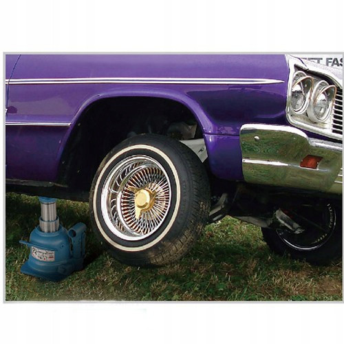 Домкрат низкий столбчатый бутылочный двухступенчатый 10 т 125–225 мм TORIN TH810002 Харків - зображення 9