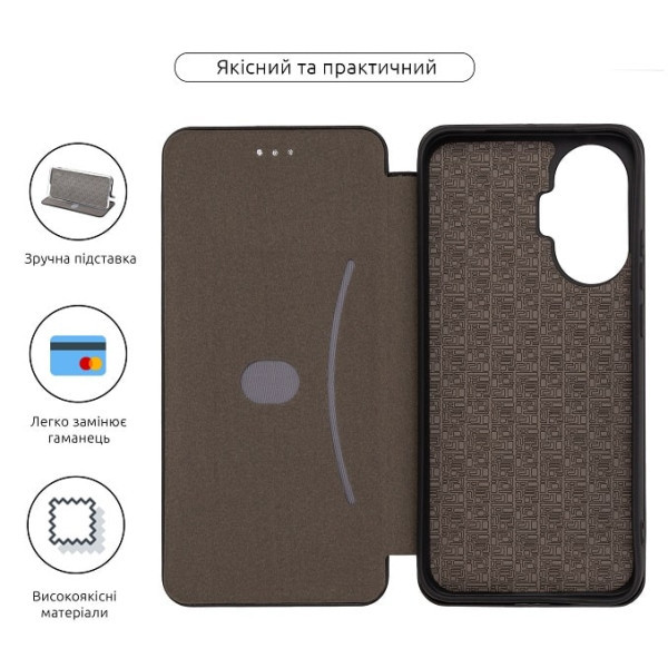 Чохол-книжка ArmorStandart G-Case для Xiaomi Poco F7 Black (ARM80358) (Код товару:42032) Харків - зображення 3
