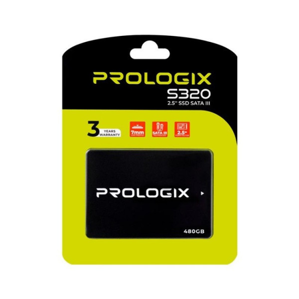Накопичувач SSD 480GB Prologix S320 2.5" SATAIII 3D TLC (PRO480GS320) (Код товару:43395) Харьков - изображение 3