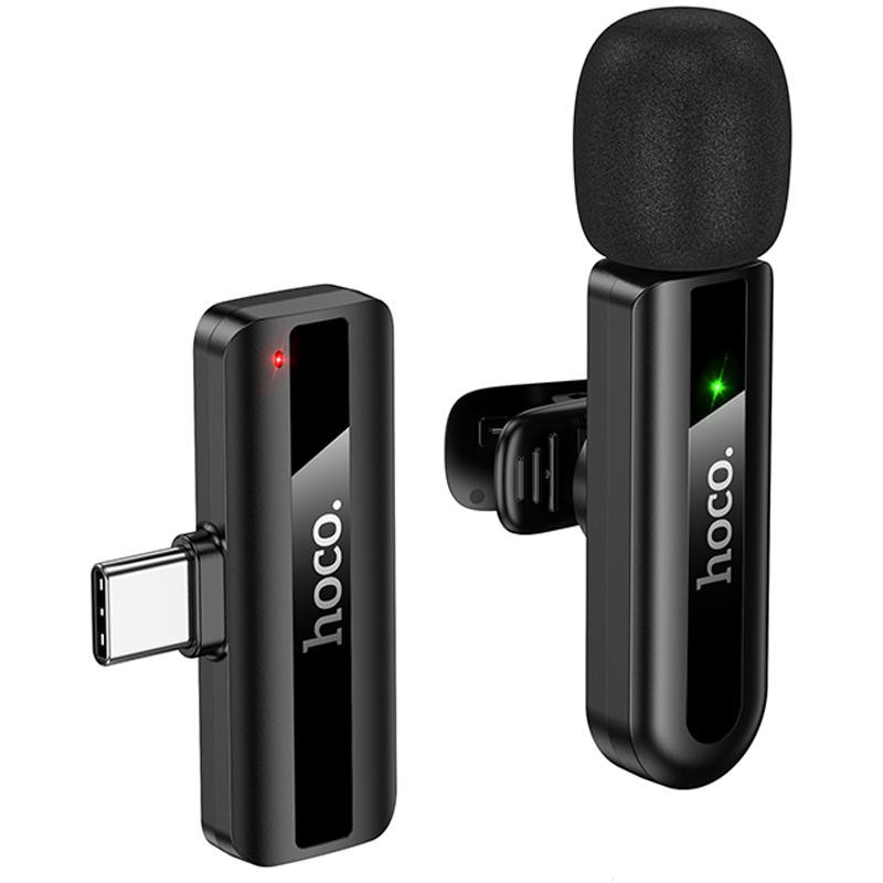 Петличный беспроводной микрофон Hoco L20 Fair Type-C Херсон - изображение 1