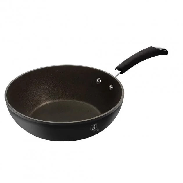 Сковорода WOK Berlinger Haus Black Professional Line LP-KL-006 28 см 3.2 л Київ - зображення 1