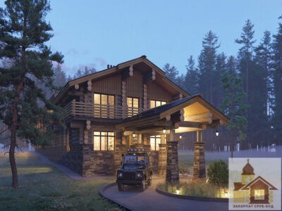 Купити зруб для готелю від Закарпат Зруб-Буд – екологічне будівництво під ключ Одесса - изображение 6