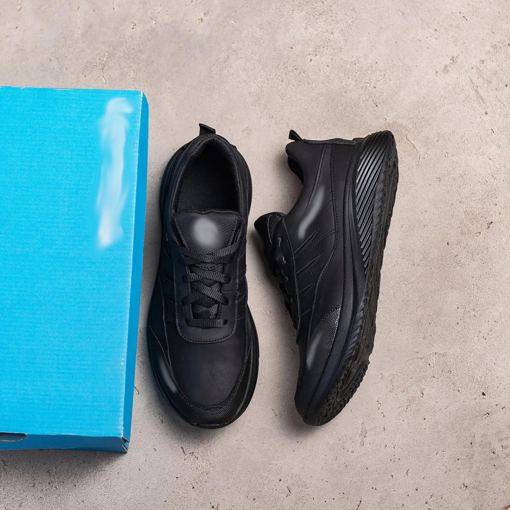 Мужские кожаные кроссовки Col Black Київ - зображення 5