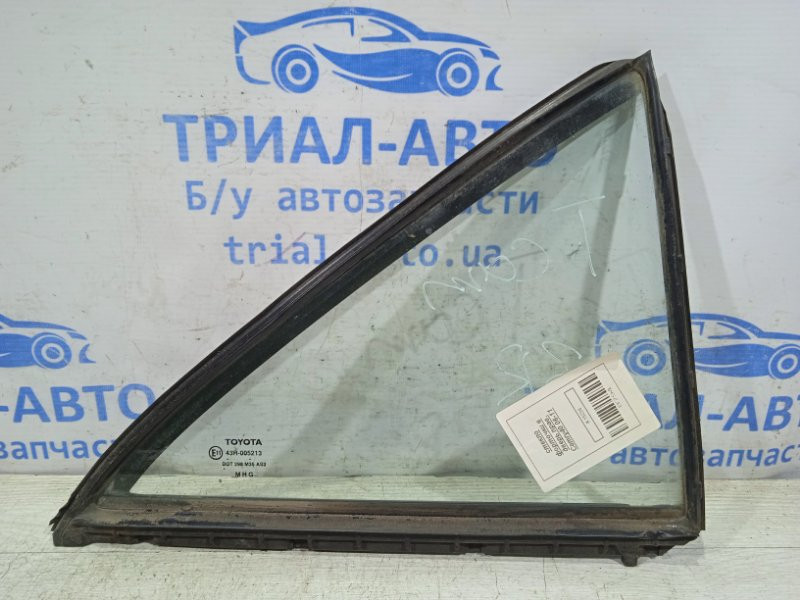 Стекло двери задней правой (форточка) Toyota Camry XV40 2006 (б/у) Київ - зображення 1