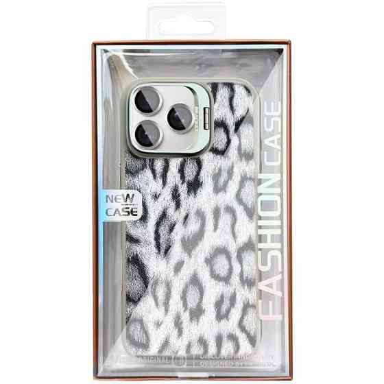 Чехол TPU+PC Wild Leopard with MagSafe and Lens для Apple iPhone 15 Pro Max (6.7") Херсон