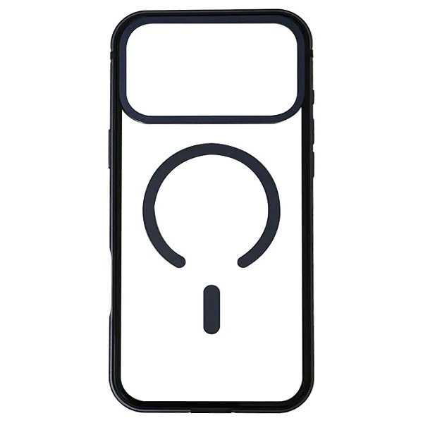 Чохол DM with MagSafe для Apple iPhone 17 Pro Clear Black Харків - зображення 2