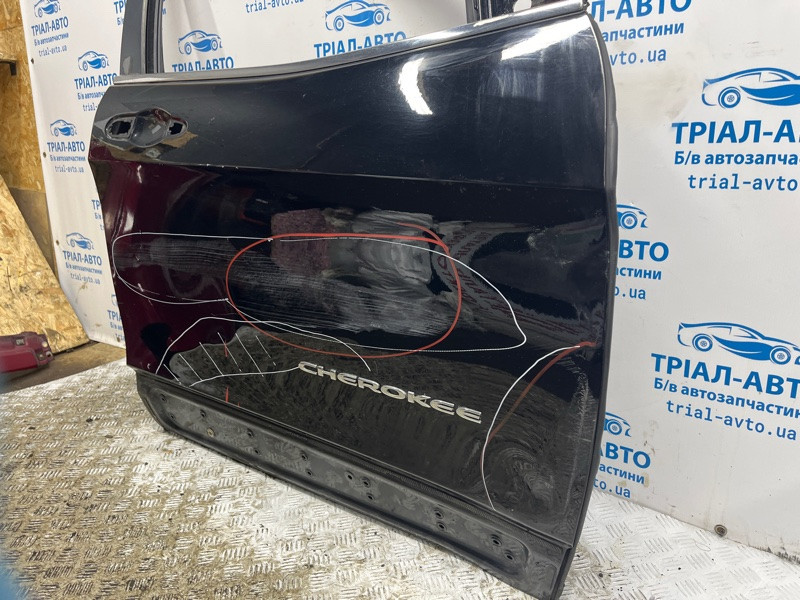 Дверь передняя правая Jeep Cherokee KL 3.2 БЕНЗИН EHK 2013 (б/у) Киев - изображение 4