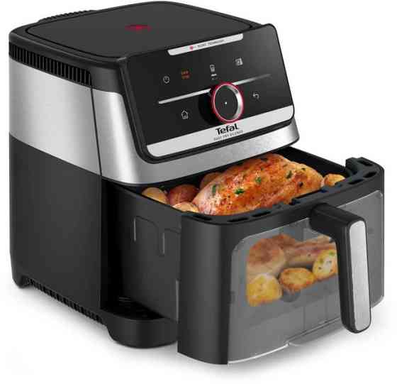 Мультипечь Tefal Easy Fry Smart & Silence XXL EY876DE1 7 л 1800 Вт черная Киев