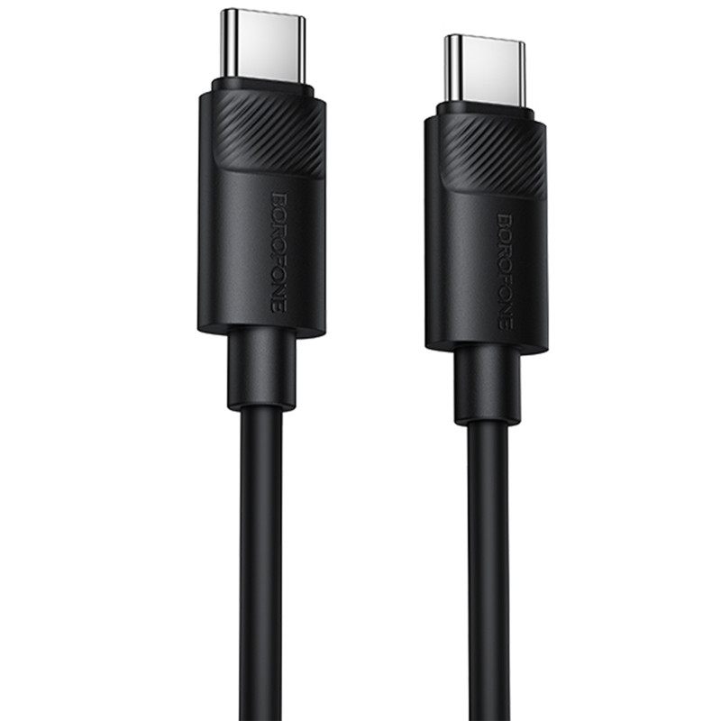 Дата кабель Borofone BX123 Leya Type-C to Type-C 60W (1m) Херсон - зображення 1