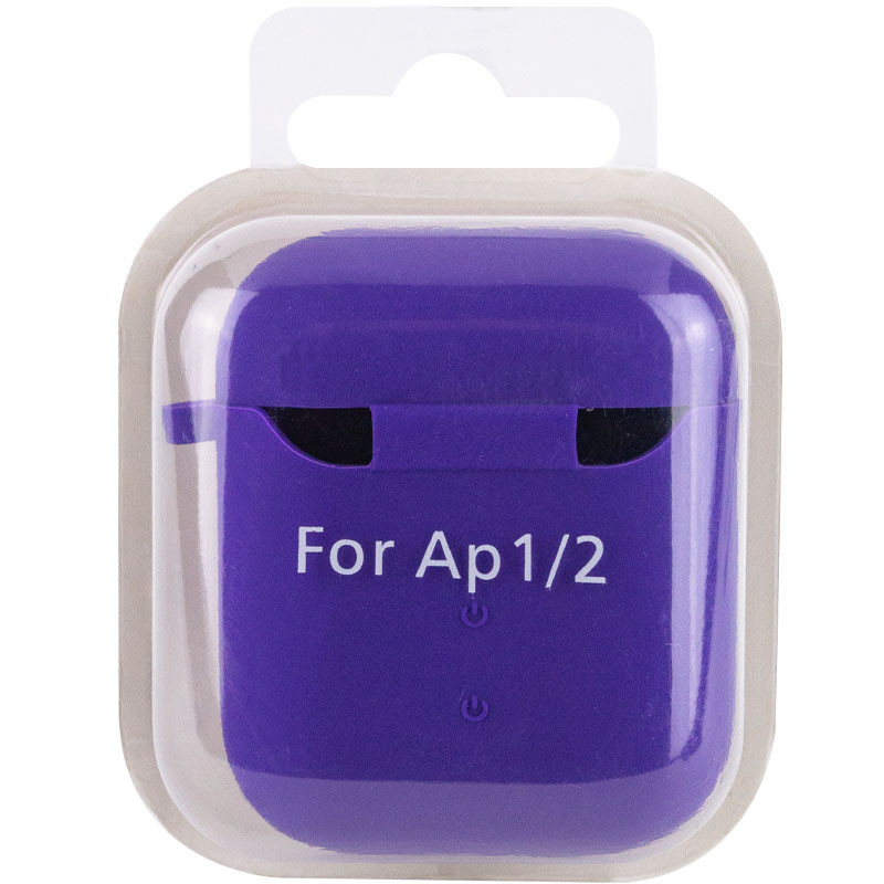 Уценка Силиконовый футляр с микрофиброй для наушников Airpods 1/2 Херсон - изображение 6