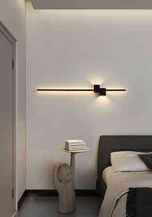 Бра настінна LED WM23/600-bk-k Чорний 6х15х60 см. Киев