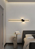 Бра настінна LED WM23/600-bk-k Чорний 6х15х60 см. Київ