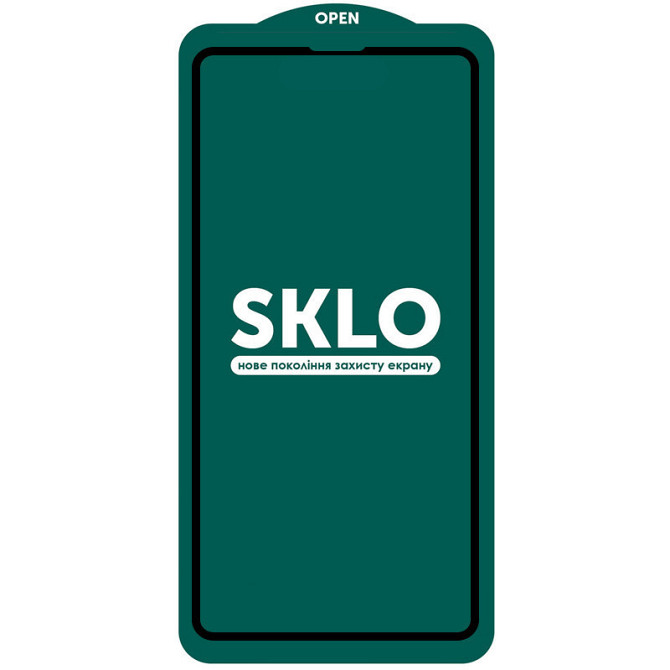 Защитное стекло SKLO 5D (тех.пак) для Apple iPhone 13 / 13 Pro / 14 / 16e (6.1") Херсон - изображение 10