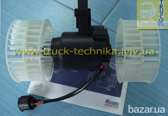 Электродвигатель печки Scania, с вентилятором Львов - изображение 1