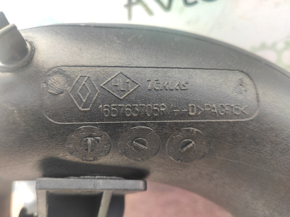 Патрубок интеркулера Renault Master III 2.3 dci 2010-2024 (165763705R) Ковель - зображення 3