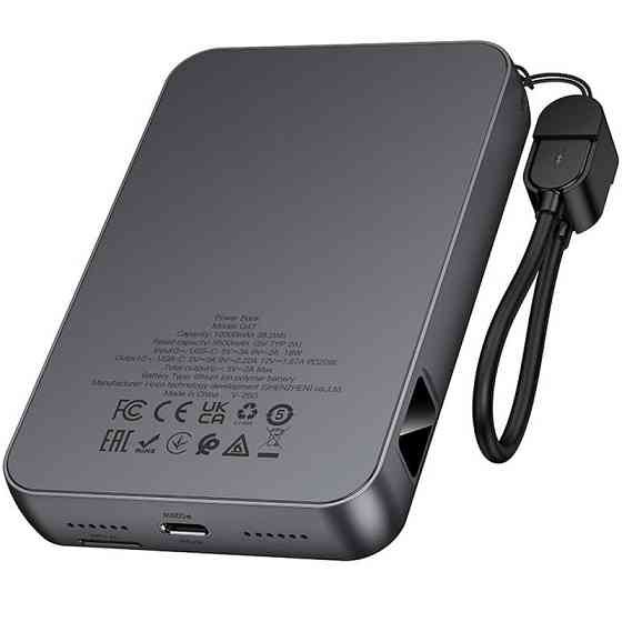 Портативное ЗУ Power Bank Hoco Q47 Shine PD20W with cable + Game Console 10000 mAh Херсон