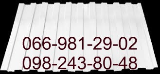 Профнастил белого цвета, РАЛ 9003 глянец. Київ - зображення 3