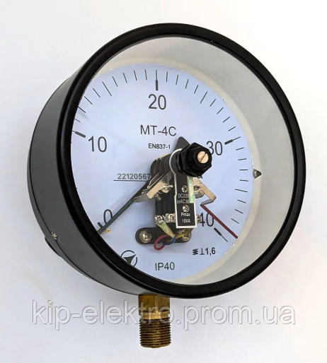 Манометр электроконтактный МТ-4С от 0 до 25 МПа (250 кгс/см2) - аналог ЭКМ-2У, ДМ2005СгУ3, ДМ2005-У2 Київ - зображення 10