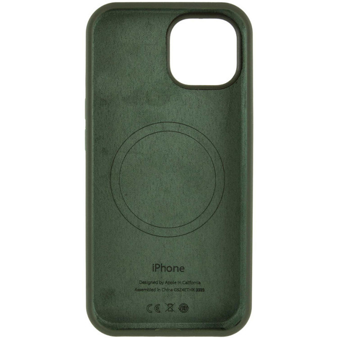 Чехол Silicone Case Full Protective (AA) with MagSafe для Apple iPhone 15 Plus (6.7") Херсон - зображення 3