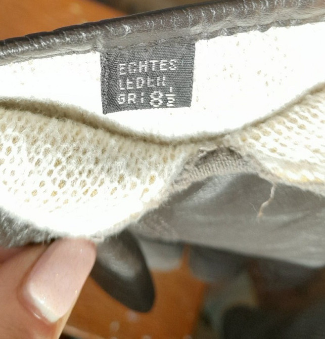 Перчатки шкіряні жіночі 8,5 Косов - изображение 2