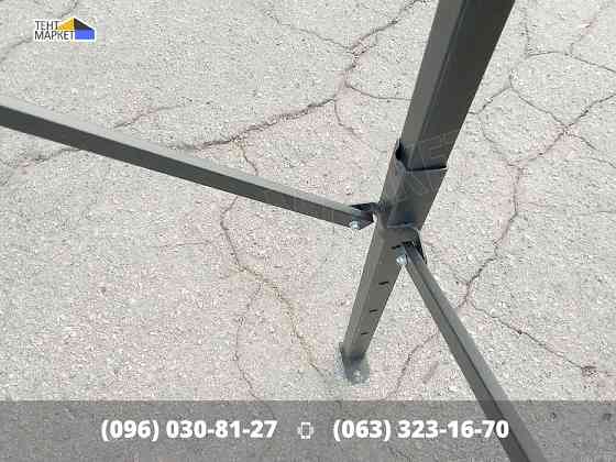 Шатер розсувний 4,5х3 Heavy Line Premium Чорний. Шатри розсувні намети палатки виготовлення тенти Запорожье