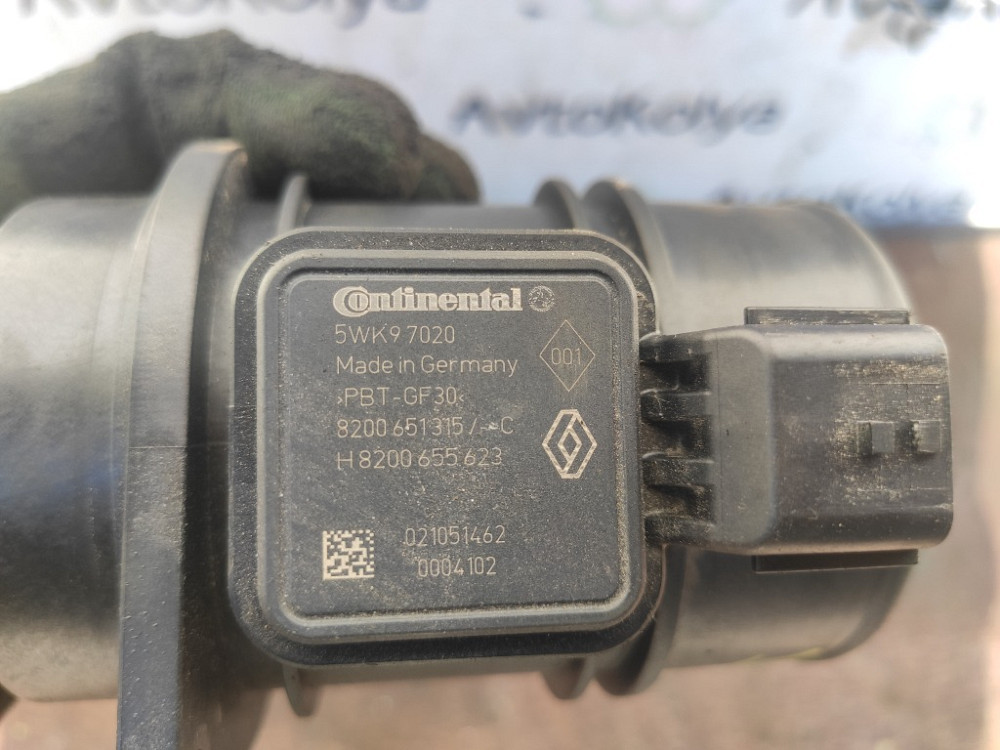 Расходомер воздуха Nissan Qashqai 1.5 dci 2007-2013 (8200651315) Ковель - зображення 3