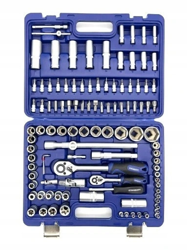 Автомобильный набор инструментов 1/4", 1/2" 108ед. (6-гр.) СТАНДАРТ STM-0108-6 Харьков - изображение 8