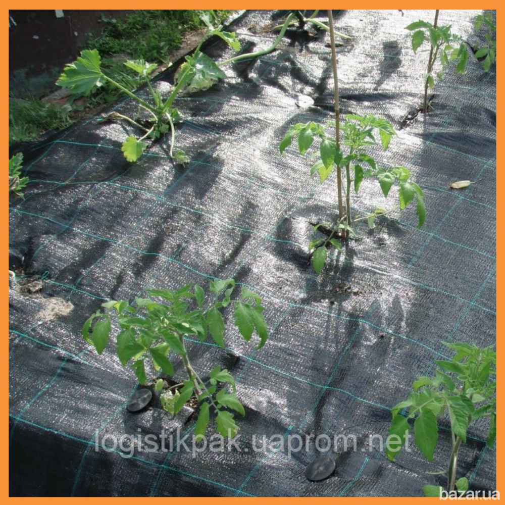 Агроткань черная 1,7х50м|100г/м² Харків - зображення 5