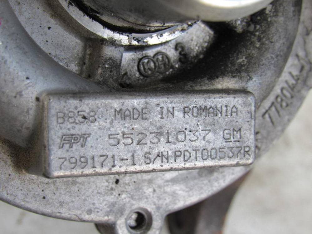 Турбина Citroen Nemo 1.3 hdi 2008-2014 (55231037) Ковель - изображение 2