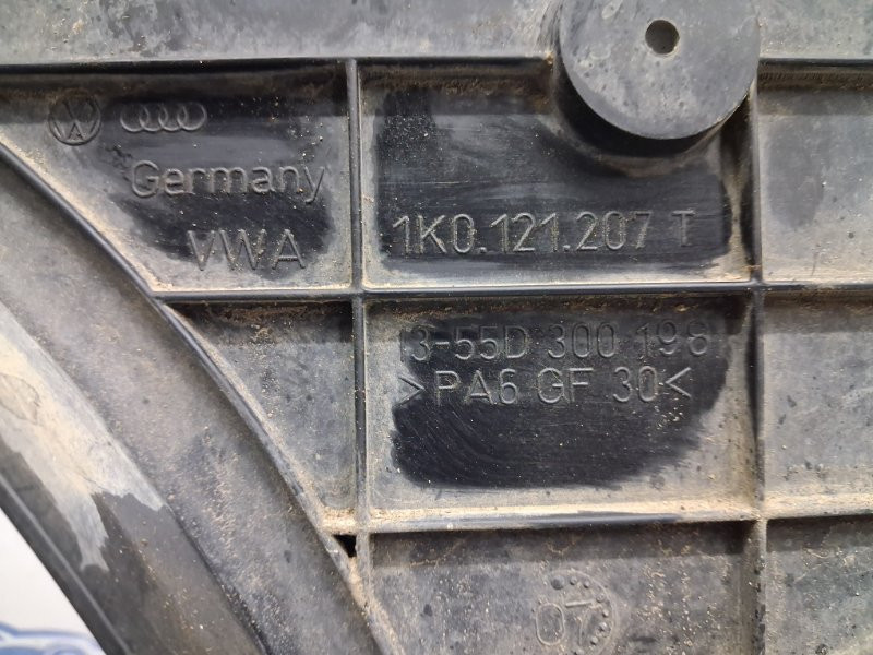 Диффузор с вентилятором радиатора Volkswagen Caddy 2K 1.9 DIESEL BJB 2003 (б/у) Київ - зображення 5