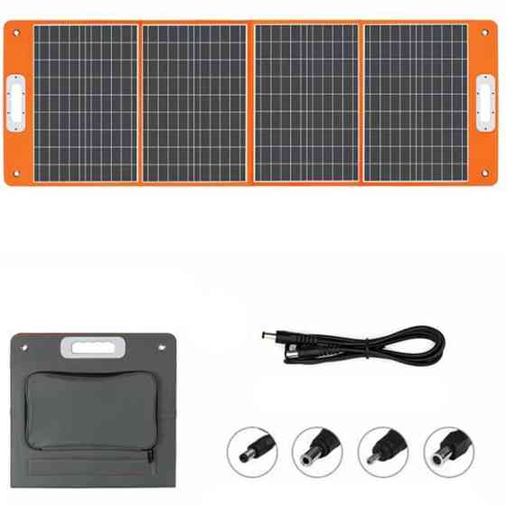 Портативная солнечная панель TSP-18V-100W Monocrystalline PD65W+QC3.0 (1USB-A/1C) Херсон