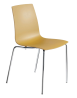 Стул Papatya X-Treme S матовый желтый, низ хром Киев