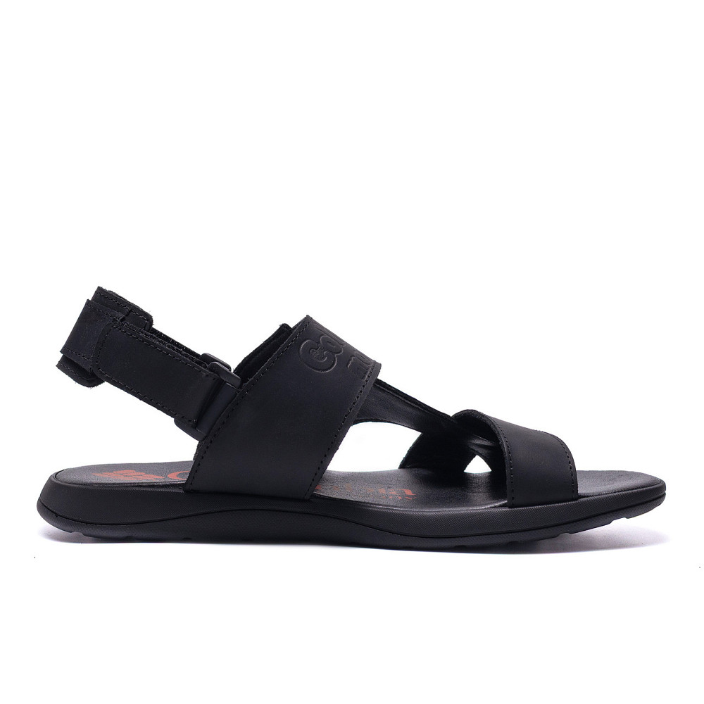 Мужские кожаные сандалии  Black Leather Київ - зображення 2